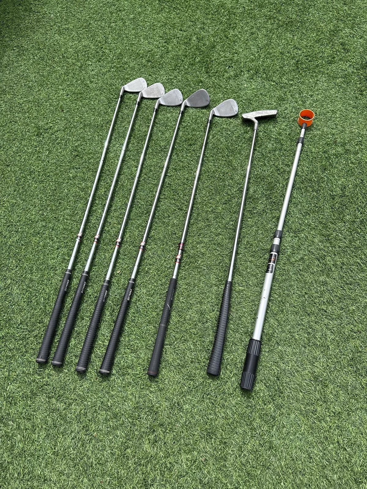 Golfclubset met ballenhengel - Gebruikt, Ophalen of Verzenden, Gebruikt, Set, Overige merken