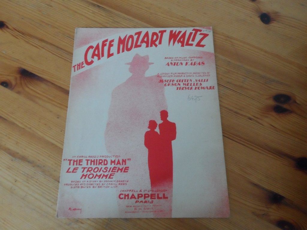The cafe mozart waltz - anton karas, Gebruikt, Ophalen of Verzenden, Artiest of Componist, Piano
