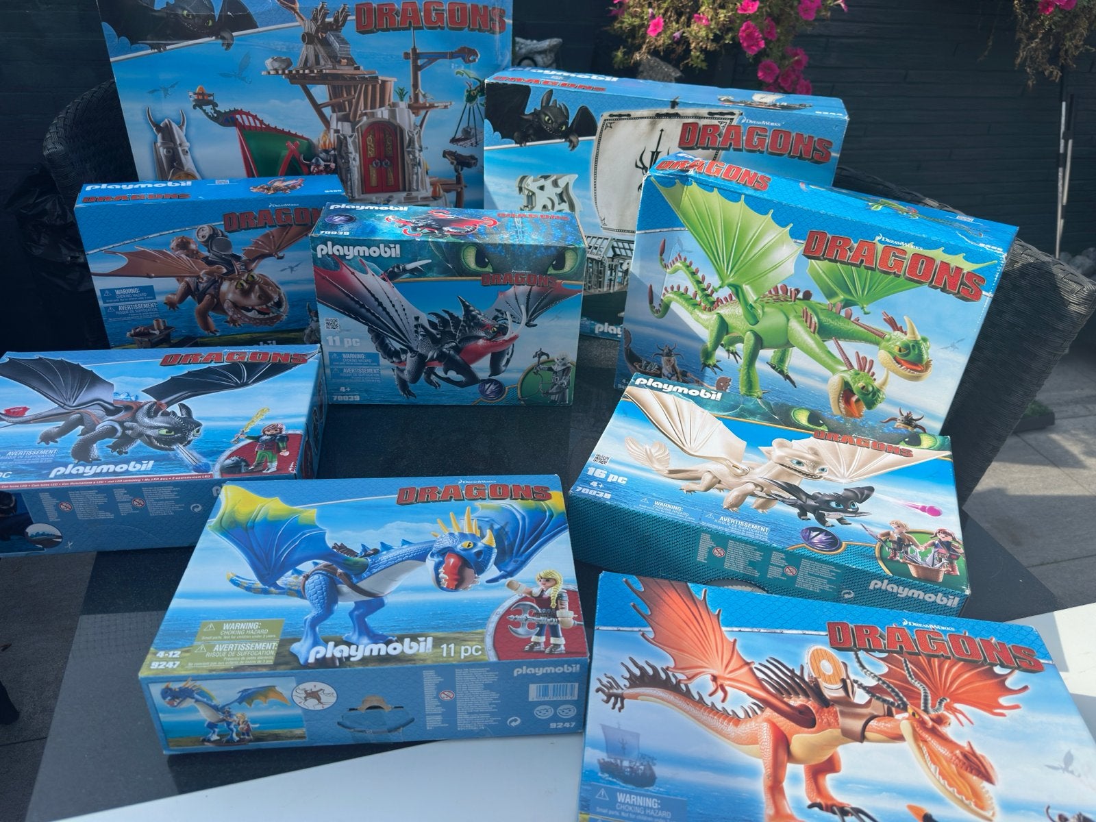 Grote Playmobil Dragons collectie - Zo goed als nieuw, Ophalen, Zo goed als nieuw, Jongen of Meisje