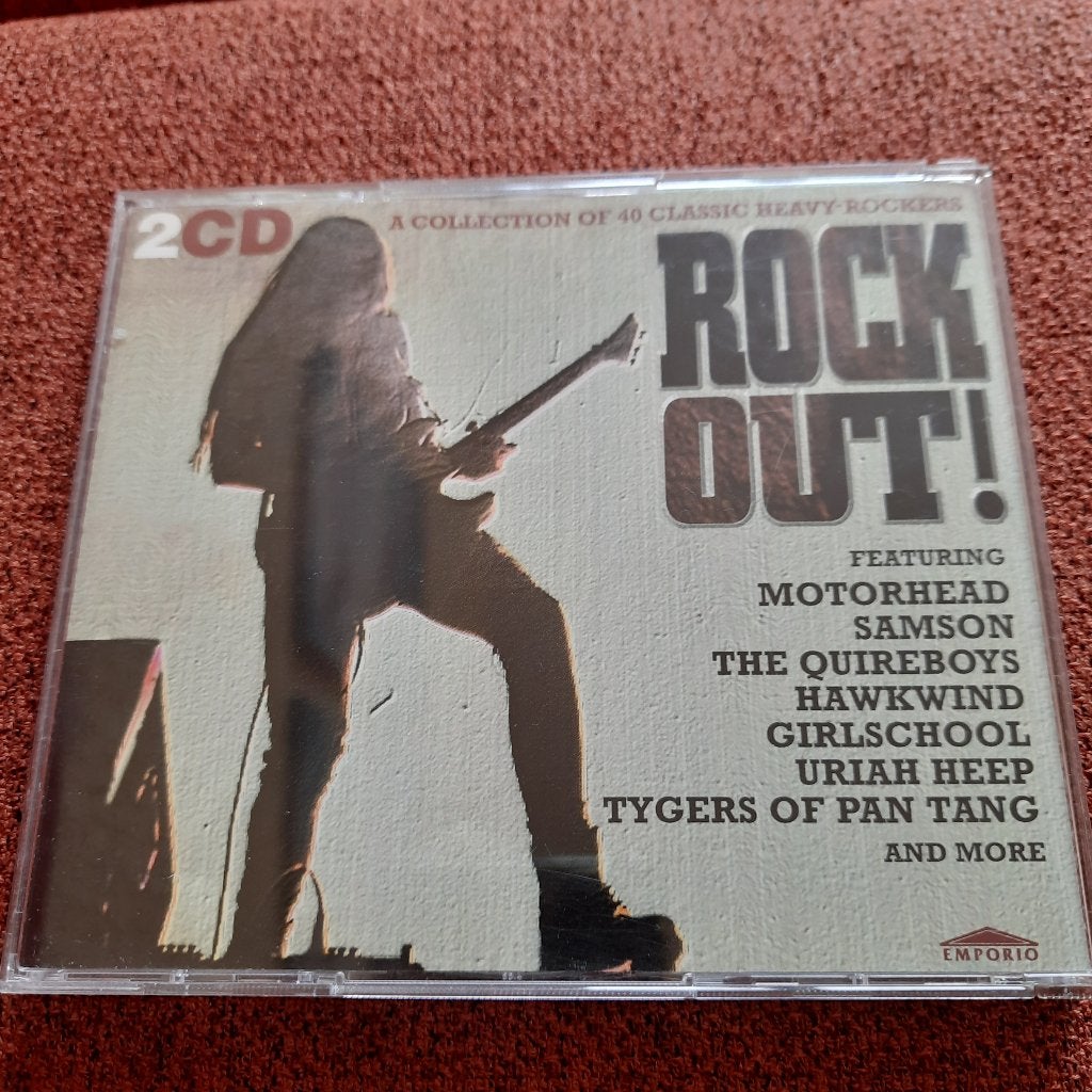 Rock out - motorhead, girlschool, hawkwind, witchfynde, tank, Ophalen of Verzenden, Gebruikt, Heavy metal