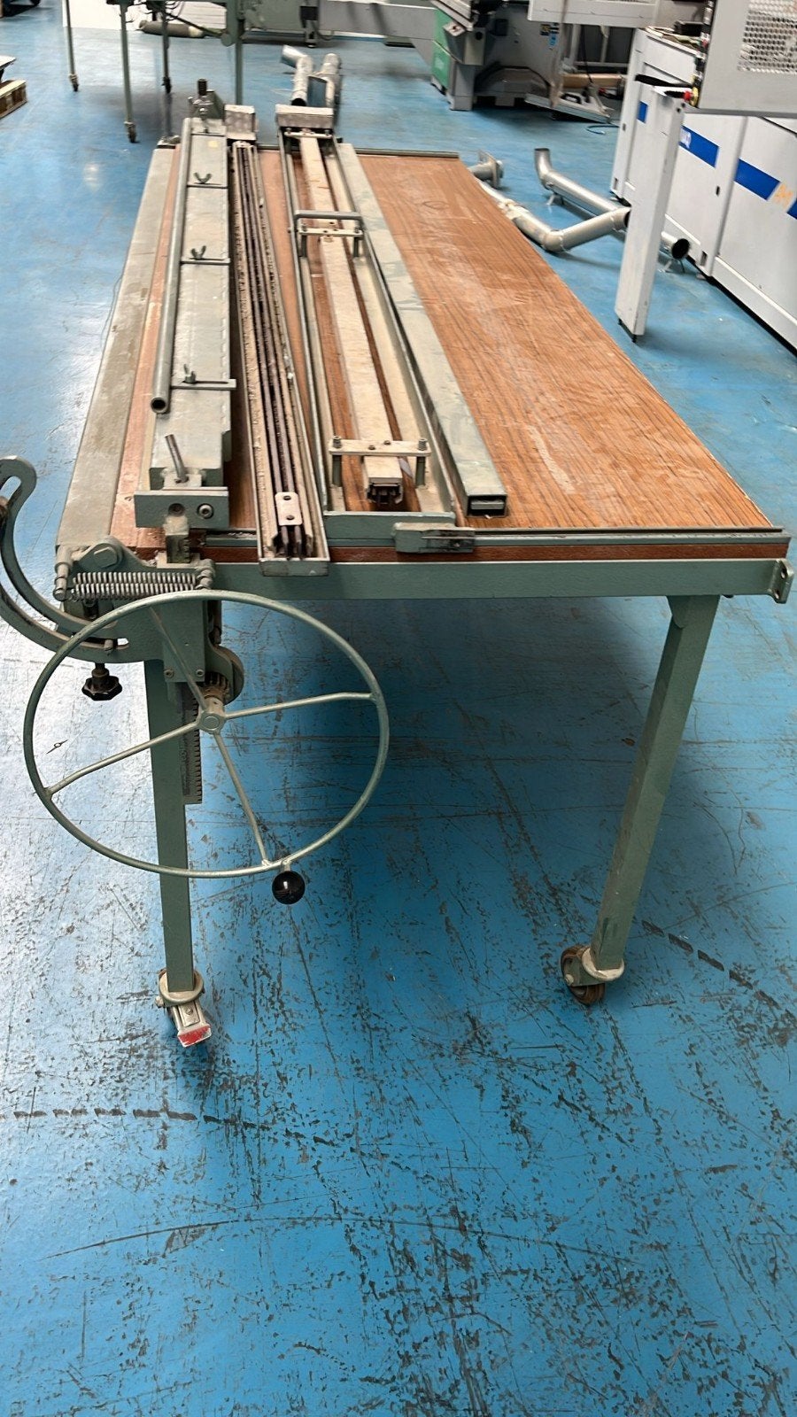H.P. Burger Maschinenbau Pünderich-Mosel buig tafel, Ophalen