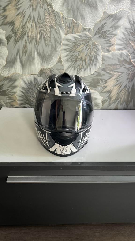 Schuberth helm in goede staat, perfect, Motoren, Kleding | Motorhelmen, Ophalen of Verzenden, Tweedehands, Systeemhelm, Overige merken