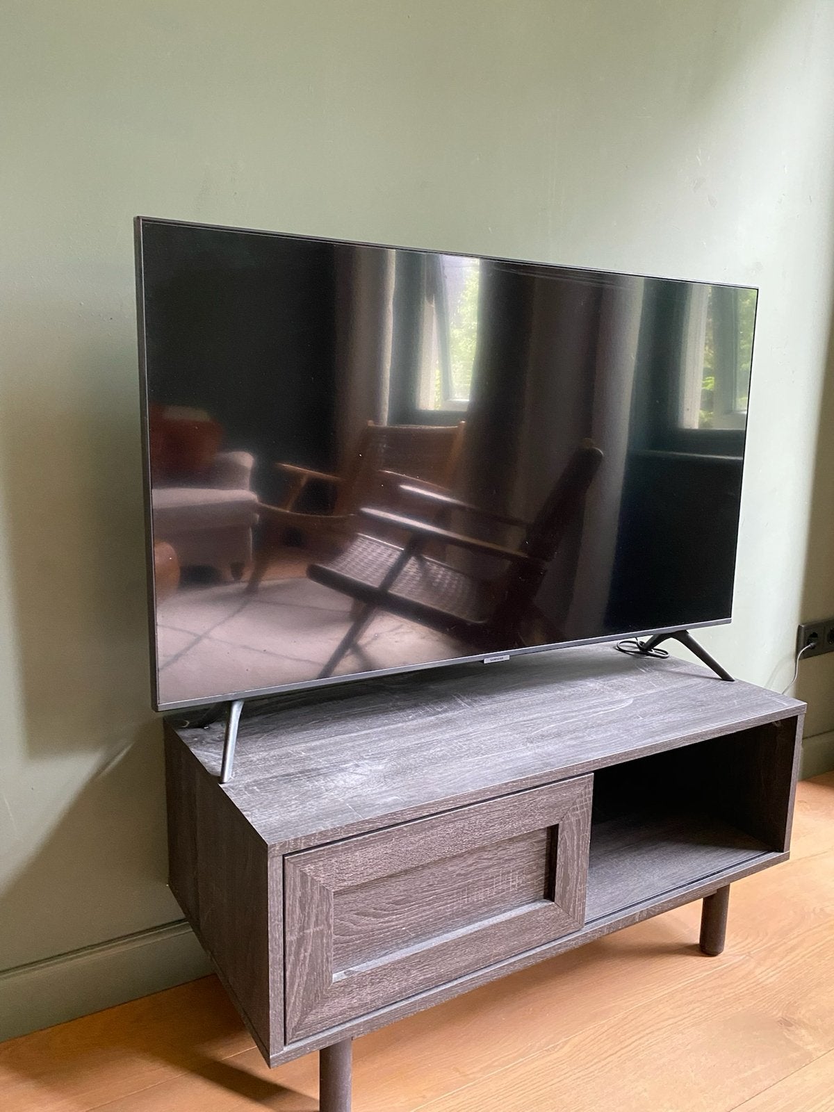 Samsung 43 inch 4K Ultra HD Smart TV UE43AU7172U, Ophalen, 50 Hz, Zo goed als nieuw, Samsung