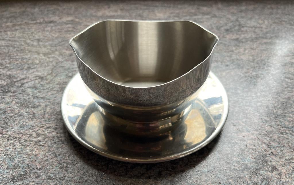 Vintage Sola sauskom RVS - jaren 60, Overige materialen, Gebruikt, Ophalen of Verzenden, Kom(men)