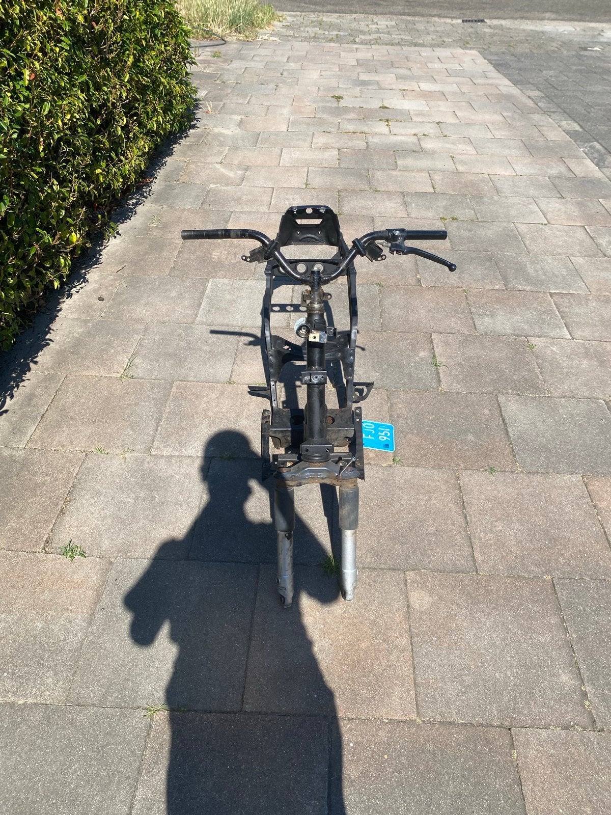 Zip 2000 frame geldig snor met wok, Fietsen en Brommers, Scooters | Piaggio, Tweetakt, Zip, Ophalen of Verzenden, Zo goed als nieuw
