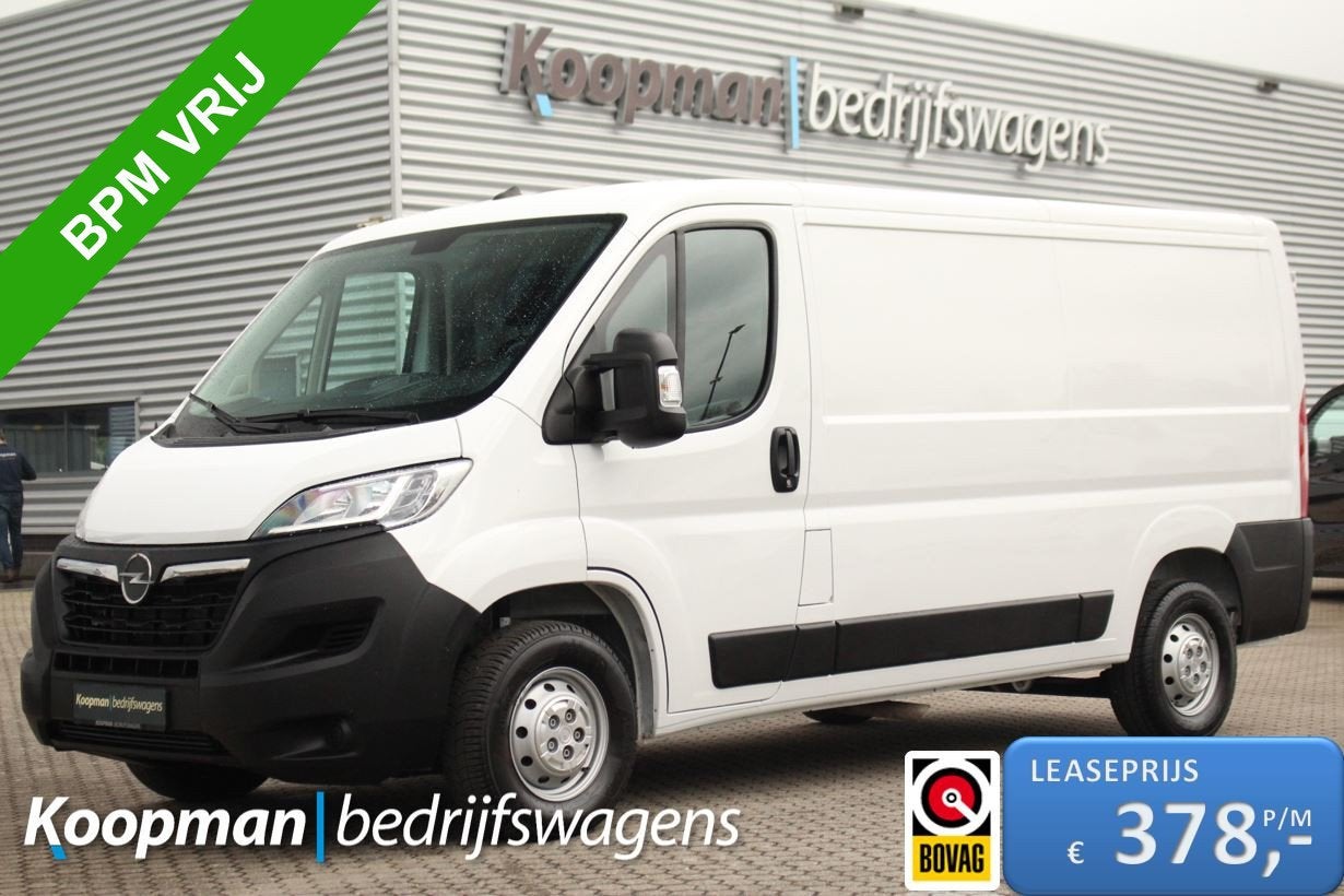 Opel Movano 2.2D 140pk L2H1 3.5t | Cruise | Carplay/Android, Voorwielaandrijving, Gebruikt, 4 cilinders, 1905 kg