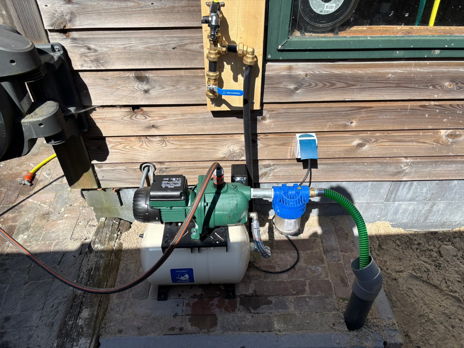 Waterbron waterput 75mm 90mm bron puntstuk beregening, Ophalen of Verzenden, Zo goed als nieuw, Beregeningspomp