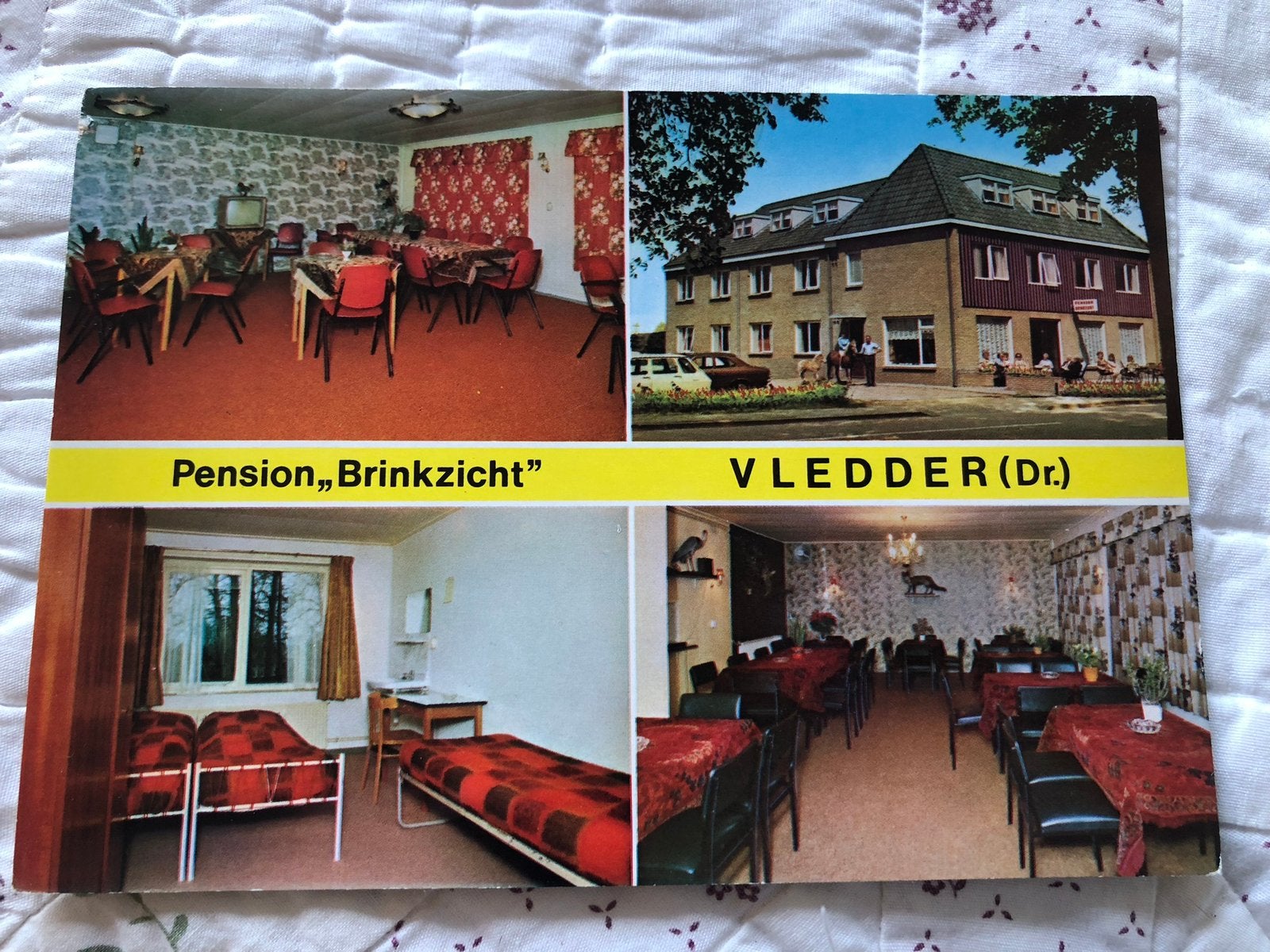 Pension Brinkzicht, Vledder, Ophalen of Verzenden, 1960 tot 1980, Drenthe