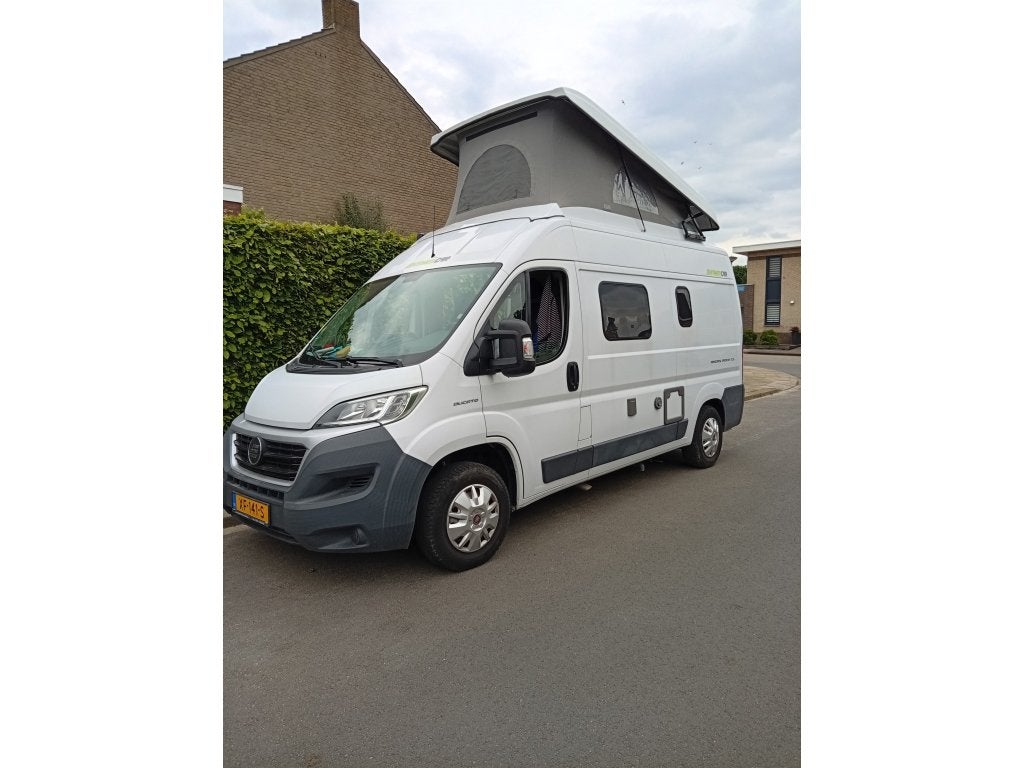 Hymer ayers rock 540 Euro 6 slaaphefdak (1047486), Caravans en Kamperen, Campers, Chemisch toilet, Ringverwarming, Fiat, Luifel
