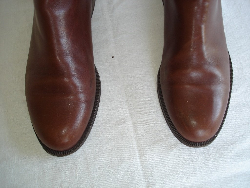 Dungelman bruin leren enkel-laarsjes maat 40,5, Kleding | Dames, Bruin, Lage of Enkellaarzen, Ophalen of Verzenden, Dungelman