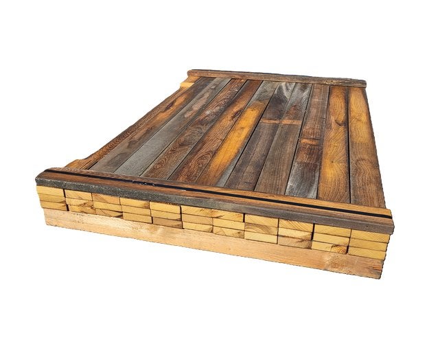 32 Hardhouten planken 2.8x10.0 cm / 1.65 m lang - nr: HP193