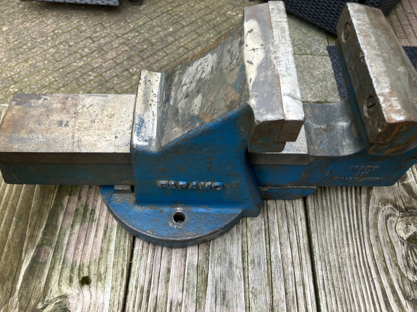Bankschroef, Ophalen, Gebruikt, Minder dan 70 cm, Bankschroef