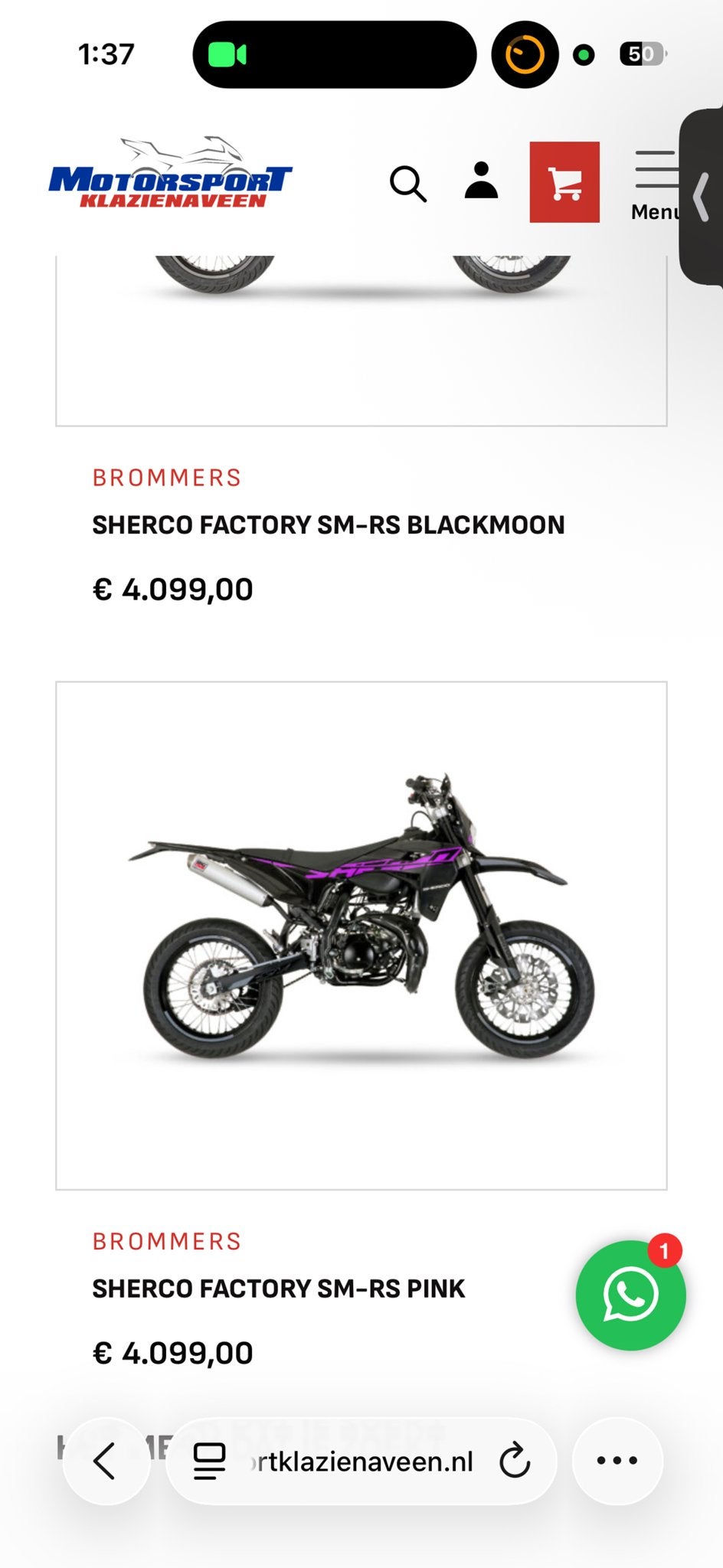 GEZOCHT: Schakelbrommer 50cc (Derbi/Killerbee), Fietsen en Brommers, Ophalen of Verzenden, Gebruikt, Derbi