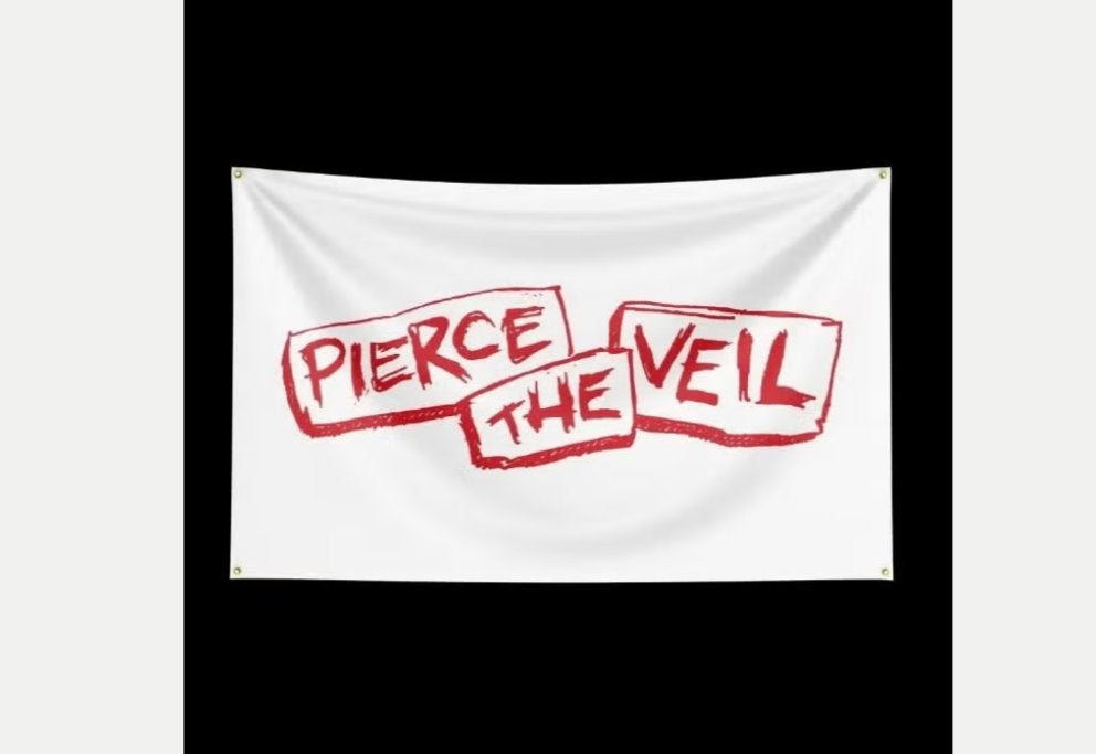 Grote vlaggen Pierce the Veil (150x90cm), Ophalen of Verzenden, Nieuw
