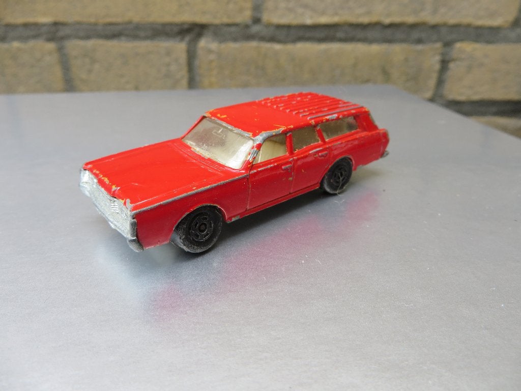 Matchbox Mercury Stationwagon ROOD, Ophalen of Verzenden, Gebruikt, Auto