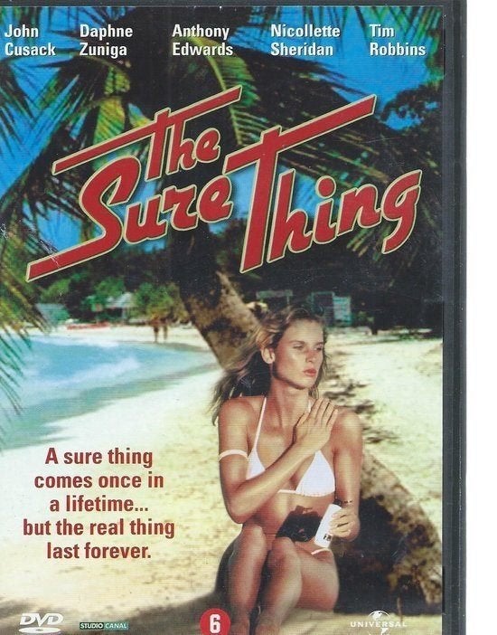 The Sure Thing (1985), Vanaf 6 jaar, Ophalen of Verzenden, Zo goed als nieuw, Romantische komedie
