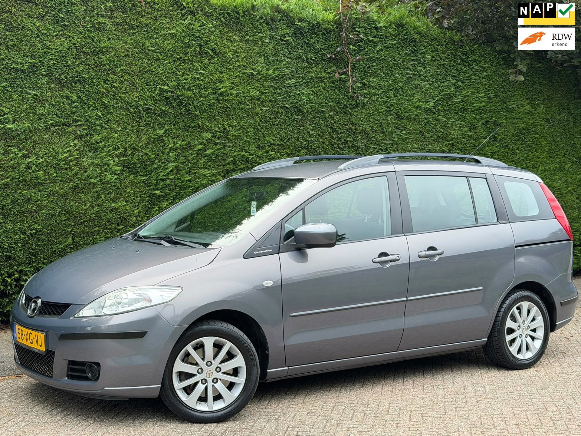 Mazda 5 1.8 Touring /7PERSOONS/CRUISE/KMNAP/RIJDTGOED!/, Auto's, Gebruikt, 1370 kg, 4 cilinders, Origineel Nederlands
