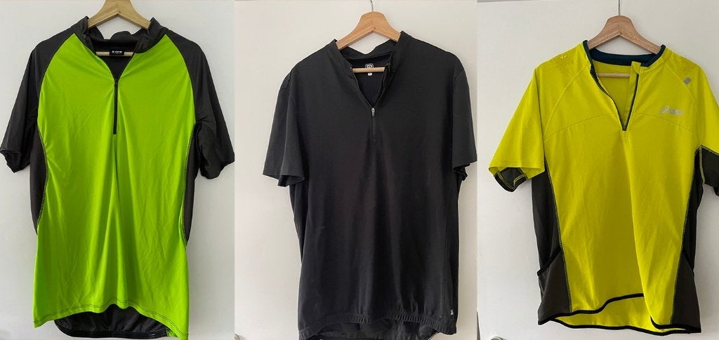 Jogging shirts, als nieuw XXL, INQ, Asics, Helly Hansen, Meerkleurig, Overige maten, Ophalen of Verzenden