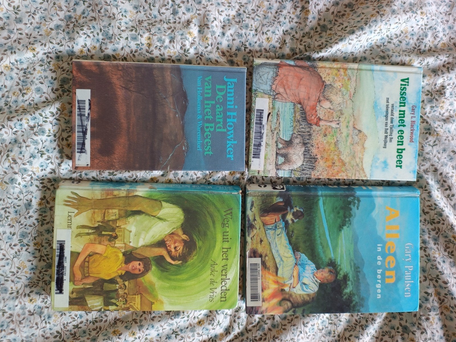 Vier jeugdboeken 12-15 jaar, Ophalen, Gelezen