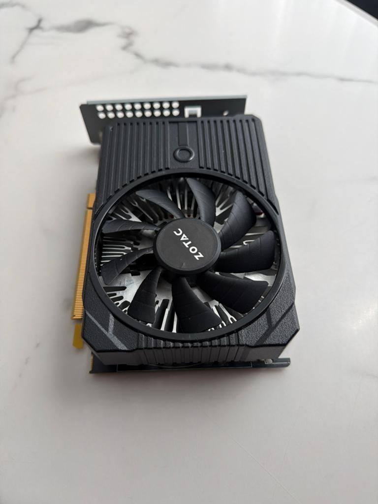 Nvidia GeForce GTX 1050 - ZOTAC - 2GB GDDR5, PCI-Express 3, Gebruikt, HDMI, Ophalen of Verzenden