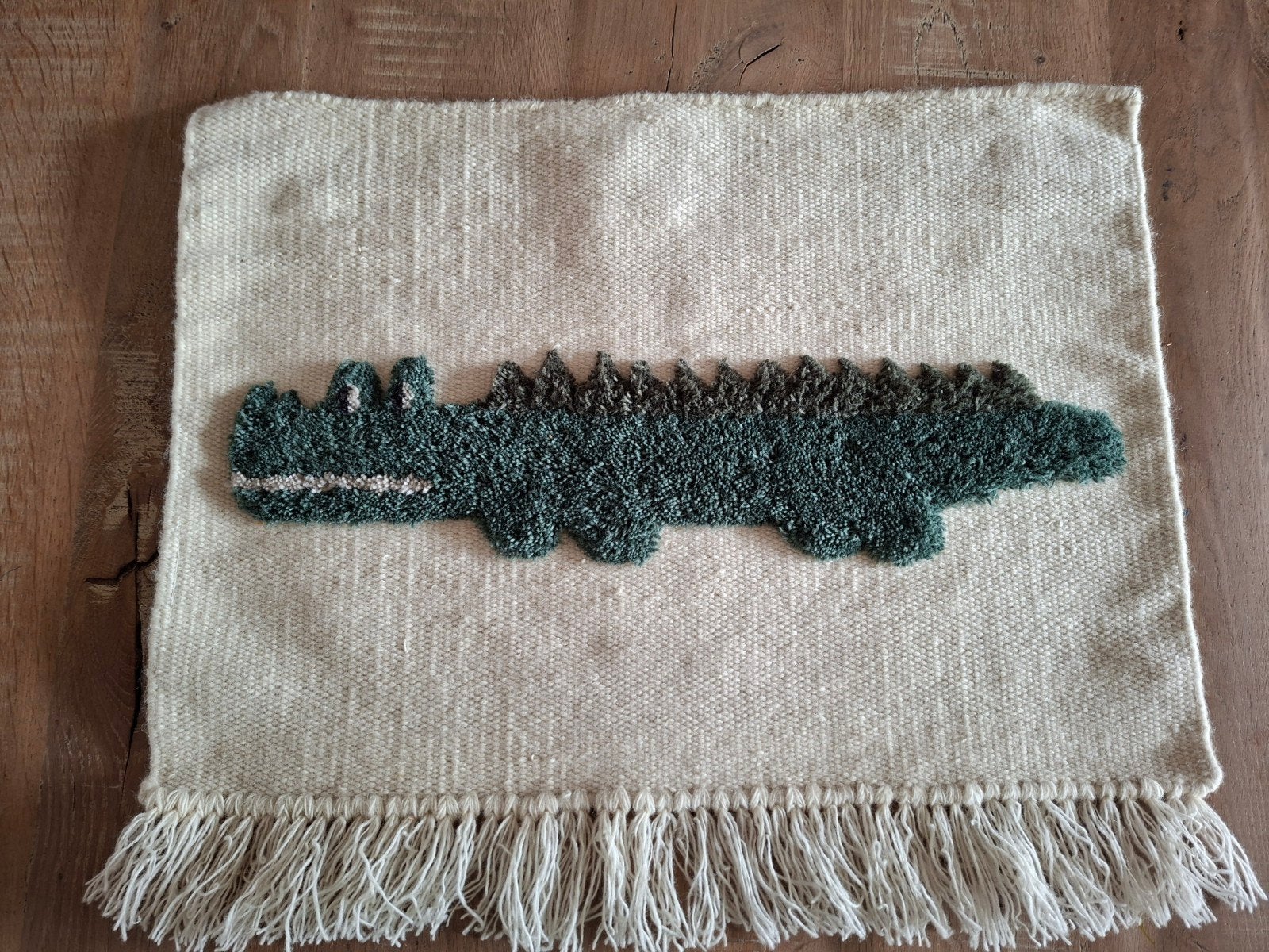 Liewood muurhanger krokodil, Antiek en Kunst, Antiek | Kleden en Textiel, Ophalen