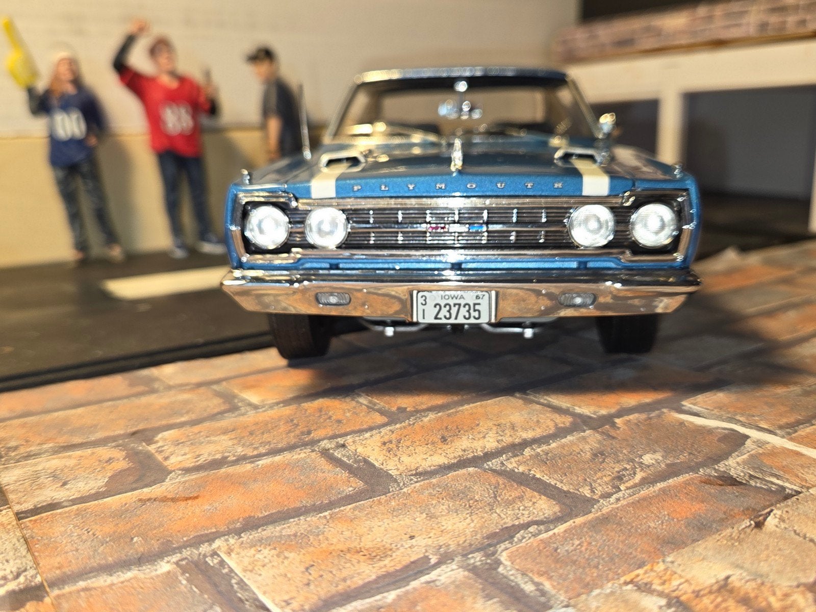 1967 Plymouth GTX Zeldzaam model, Verzenden, Zo goed als nieuw, Auto, ERTL