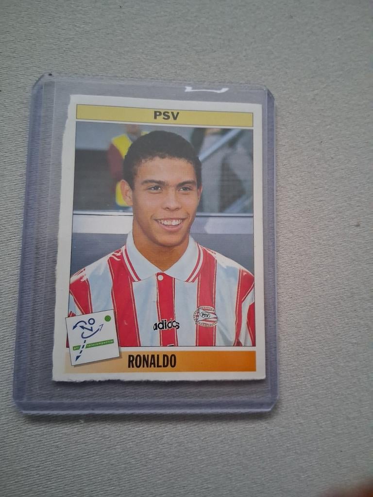 Ronaldo Panini Voetbal 95 - PSV Spelerskaart, Verzamelen, Sportartikelen en Voetbal, Ophalen of Verzenden