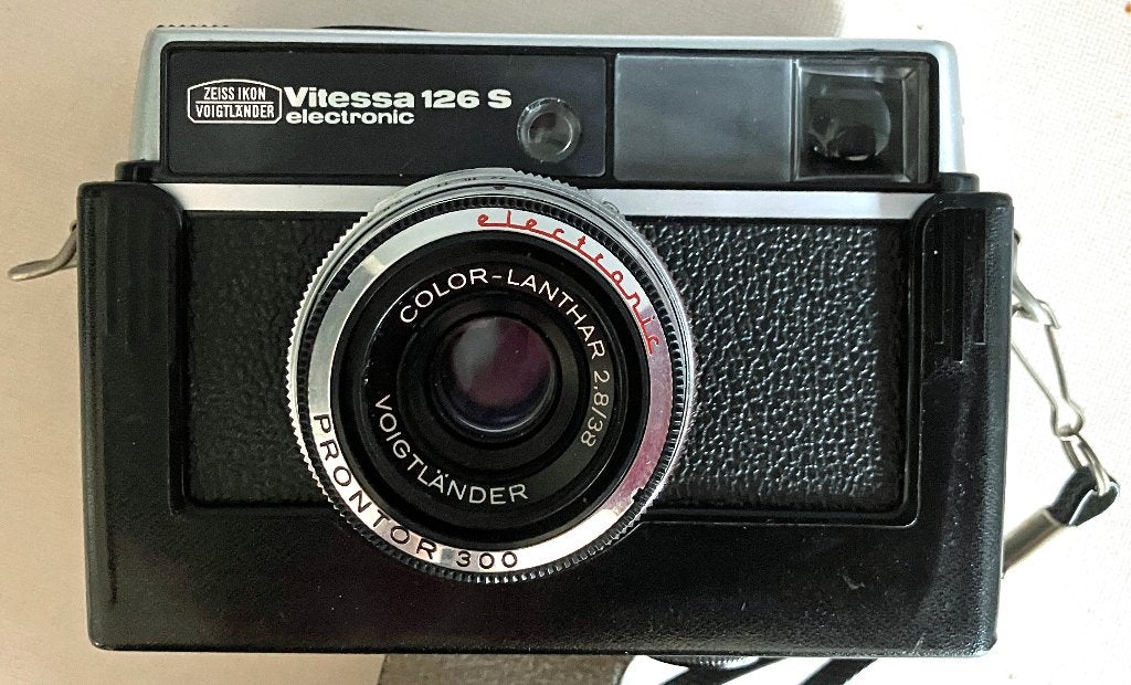 Zeiss Ikon Voigtländer Vitessa 126 S electronic camera, Audio, Tv en Foto, Fotocamera's Analoog, Ophalen of Verzenden, Gebruikt