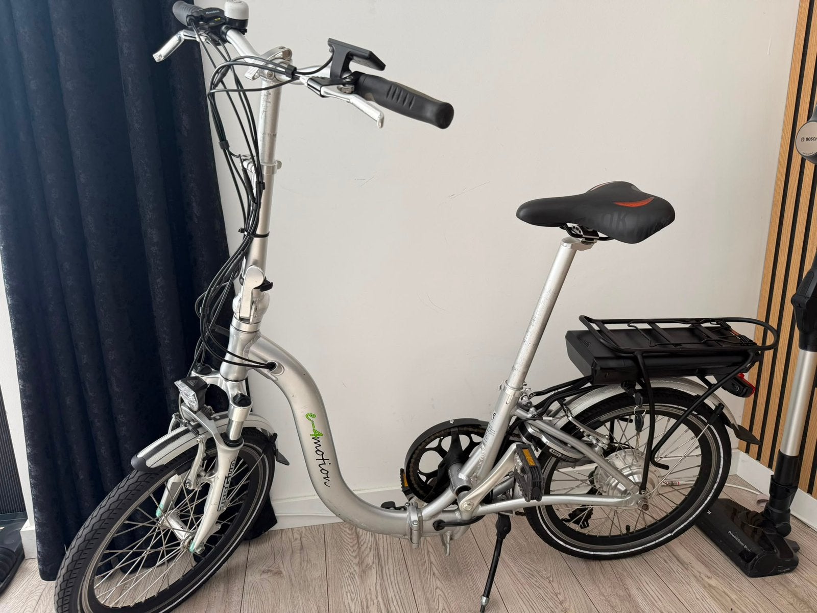 Elektrische vouwfiets zgan, Ophalen, 20 inch of meer, Versnellingen, Zo goed als nieuw