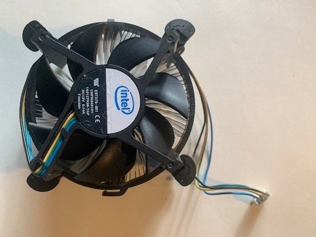 CPU-fan, Computers en Software, Computerkoelers, Ophalen, Gebruikt, Luchtkoeling