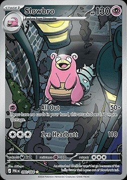 SLOWBRO 090/084 - PITCH BLACK, Ophalen of Verzenden, Nieuw, Losse kaart, Foil