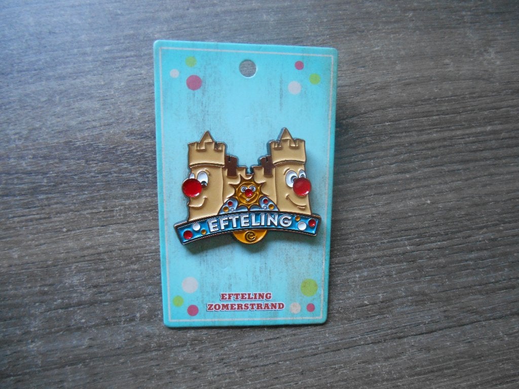 Efteling pin zomerstrand 2024 BIEDEN OF RUILEN, Ophalen of Verzenden, Nieuw, Overige typen