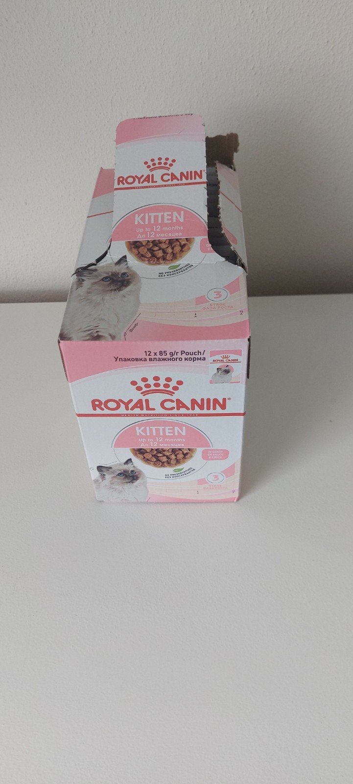 10x royal Canin natvoeding kitten, Dieren en Toebehoren, Dierenvoeding, Ophalen, Kat