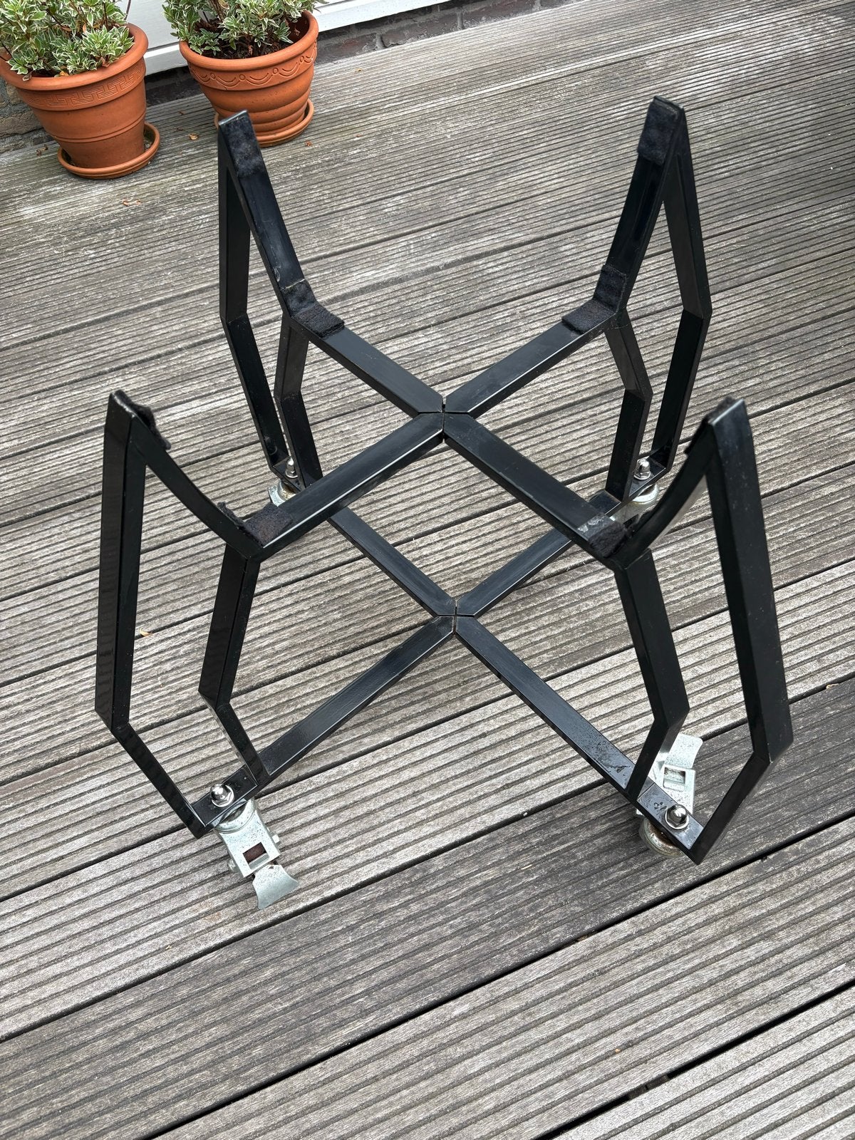 Grill Guru Large onderstel met wielen, Tuin en Terras, Barbecue-accessoires, Ophalen, Gebruikt