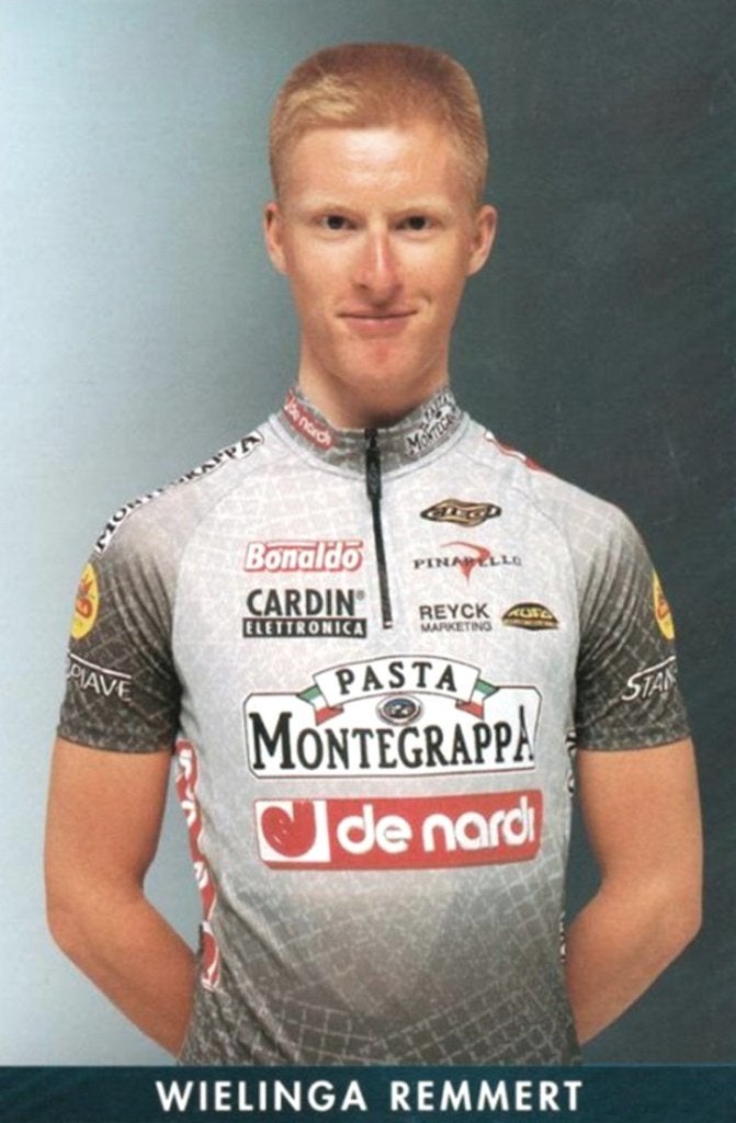 Wielershirt DE NARDI-PASTA MONTEGRAPPA–REMMERT WIELINGA, Ophalen of Verzenden, Overige typen