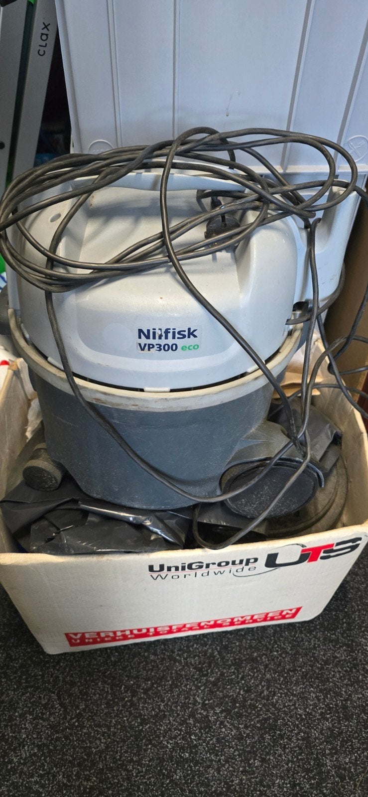 Nilfisk VP300 eco stofzuiger - Gebruikt, Witgoed en Apparatuur, Stofzuigers, Stofzak, Overige merken, Gebruikt, Ophalen of Verzenden