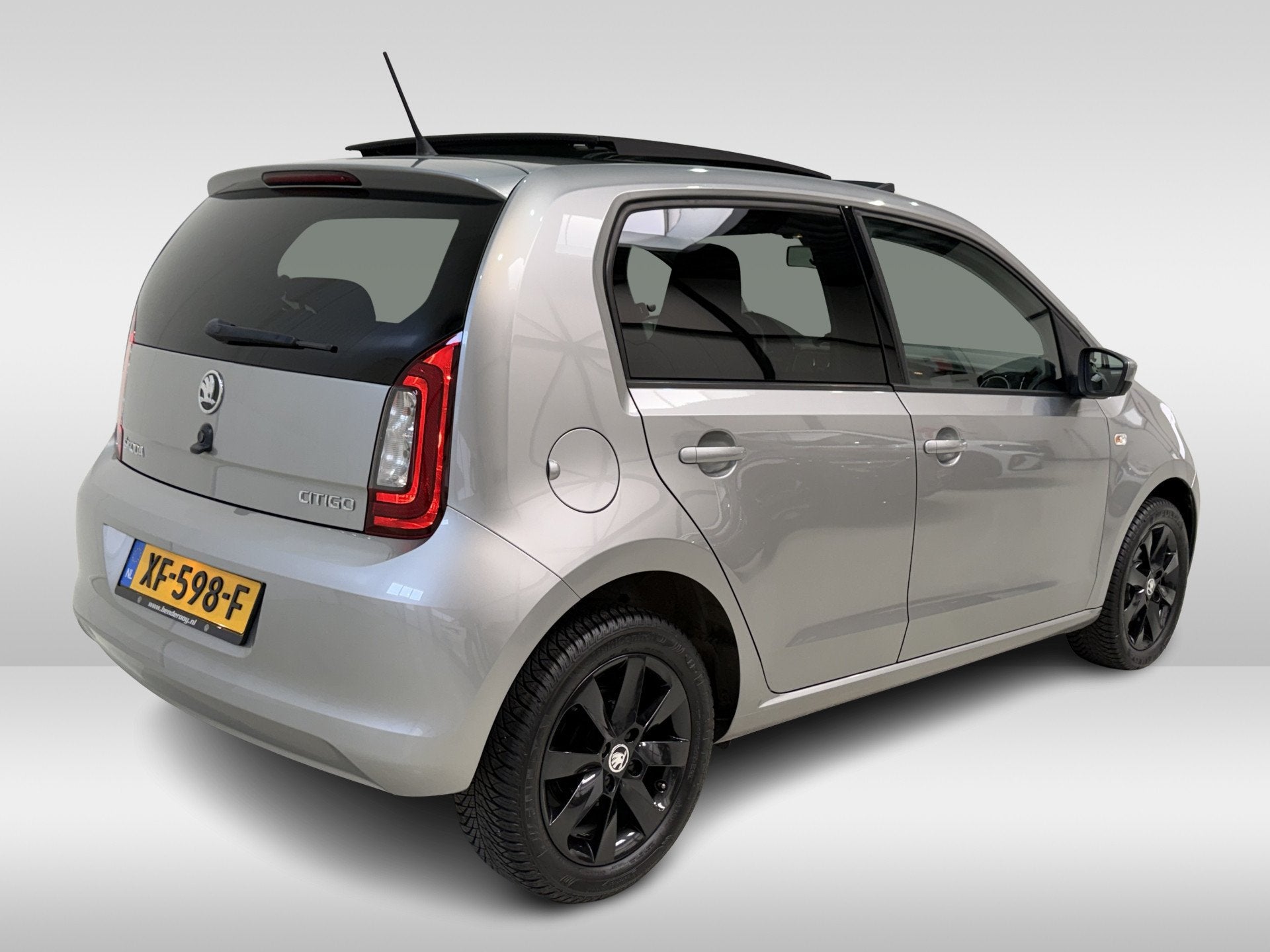 Skoda Citigo 1.0 Greentech Ambition | Pano | Cruise | Apps, Auto's, Voorwielaandrijving, Stof, Gebruikt, Euro 6