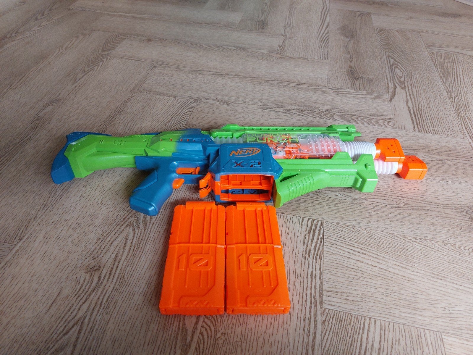 Nerf Elite 2.0 Shockwave RD-15 Blaster met 2 magazijnen, Ophalen, Gebruikt, Jongen of Meisje