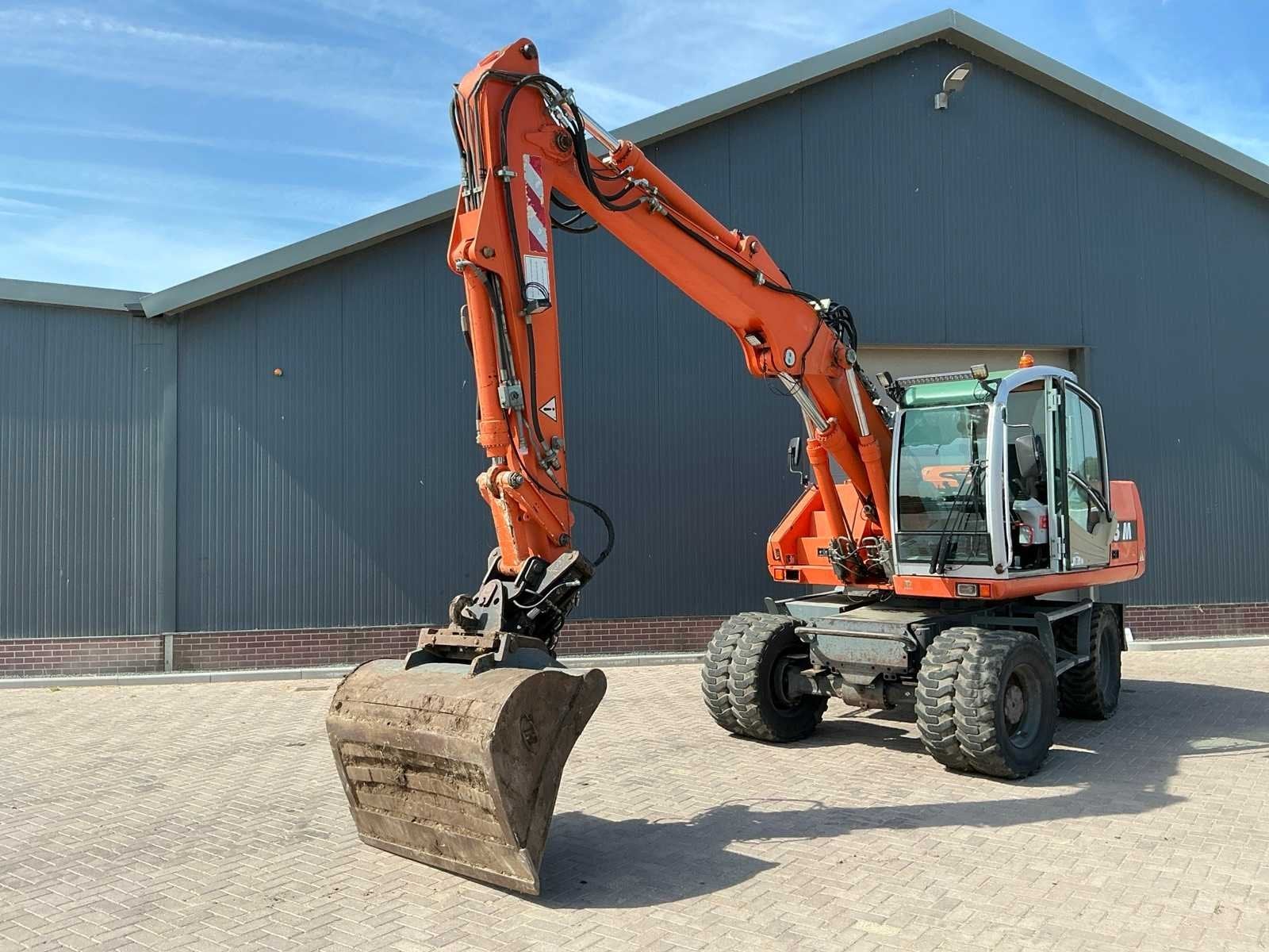 2006 Atlas 1505M Banden graafmachine, Zakelijke goederen, Machines en Bouw | Kranen en Graafmachines, Graafmachine