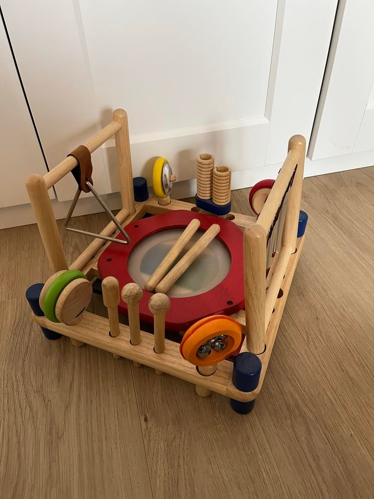 Melody Mix Houten Instrumentenset - Muzikaal Speelgoed, Muziek en Instrumenten, Ophalen, Zo goed als nieuw