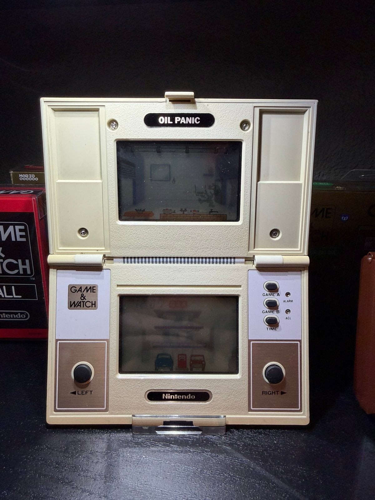 Nintendo Game & Watch multi screen Oil Panic, Spelcomputers en Games, Ophalen of Verzenden, Gebruikt, Overige modellen, Overige typen