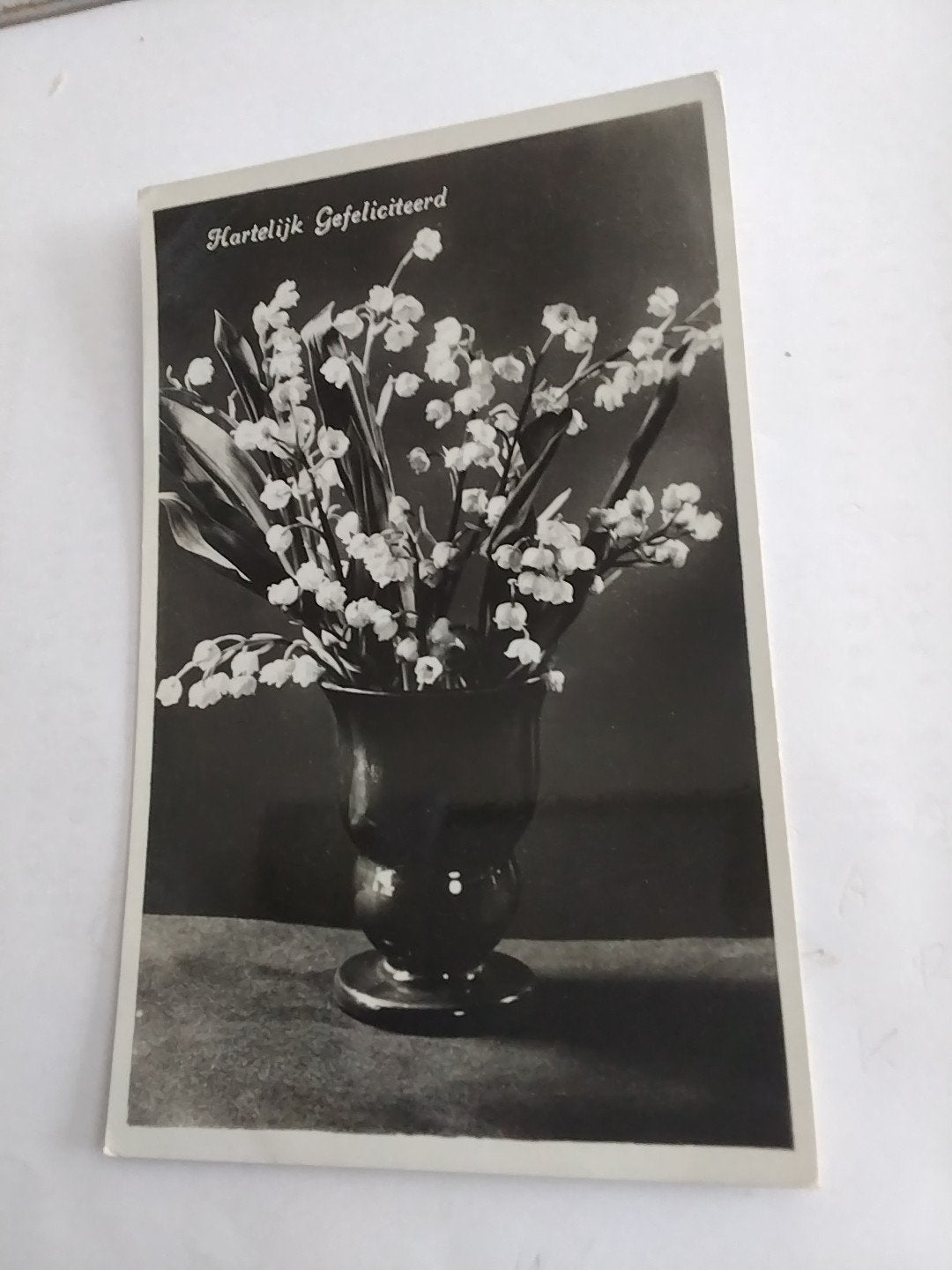 Oude ansichtkaart: Lelietjes-van-dalen  1935, Ophalen of Verzenden, 1920 tot 1940, Gelopen