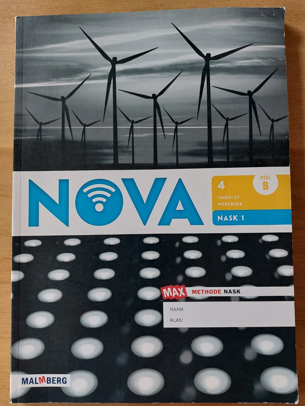 NOVA Nask 1 VMBO-GT Werkboek Deel B - Malmberg, Ophalen of Verzenden, Gelezen, VMBO, Natuurkunde