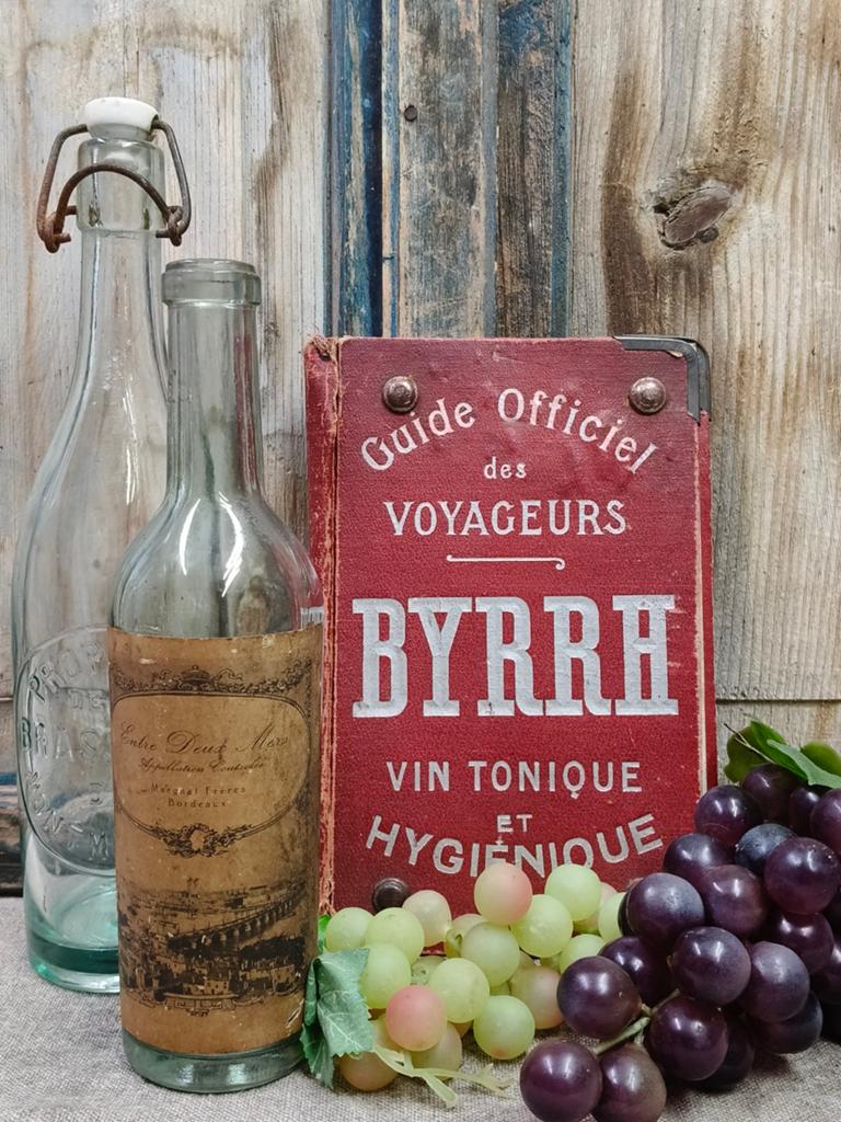 Oud menukaart mapje BYRRH, Ophalen of Verzenden