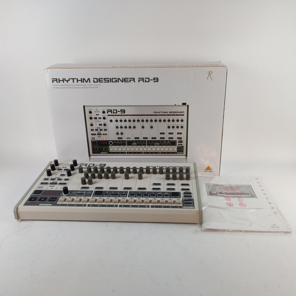 Behringer Rhythm Designer RD-9 in doos || Nu voor €229.99!!, Ophalen of Verzenden, X, X, X