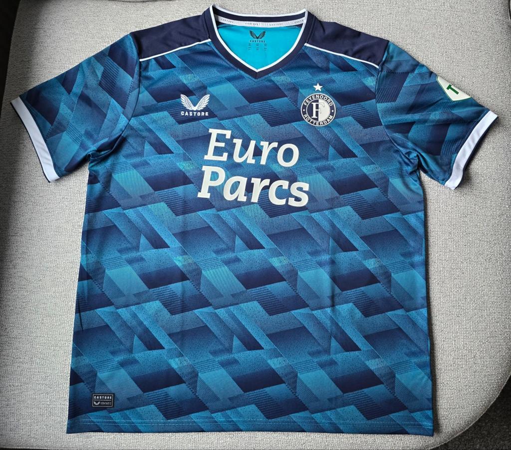 Feyenoord uitshirt '23/'24 - Maat XXL, Overige maten, Ophalen of Verzenden, Zo goed als nieuw, Voetbal