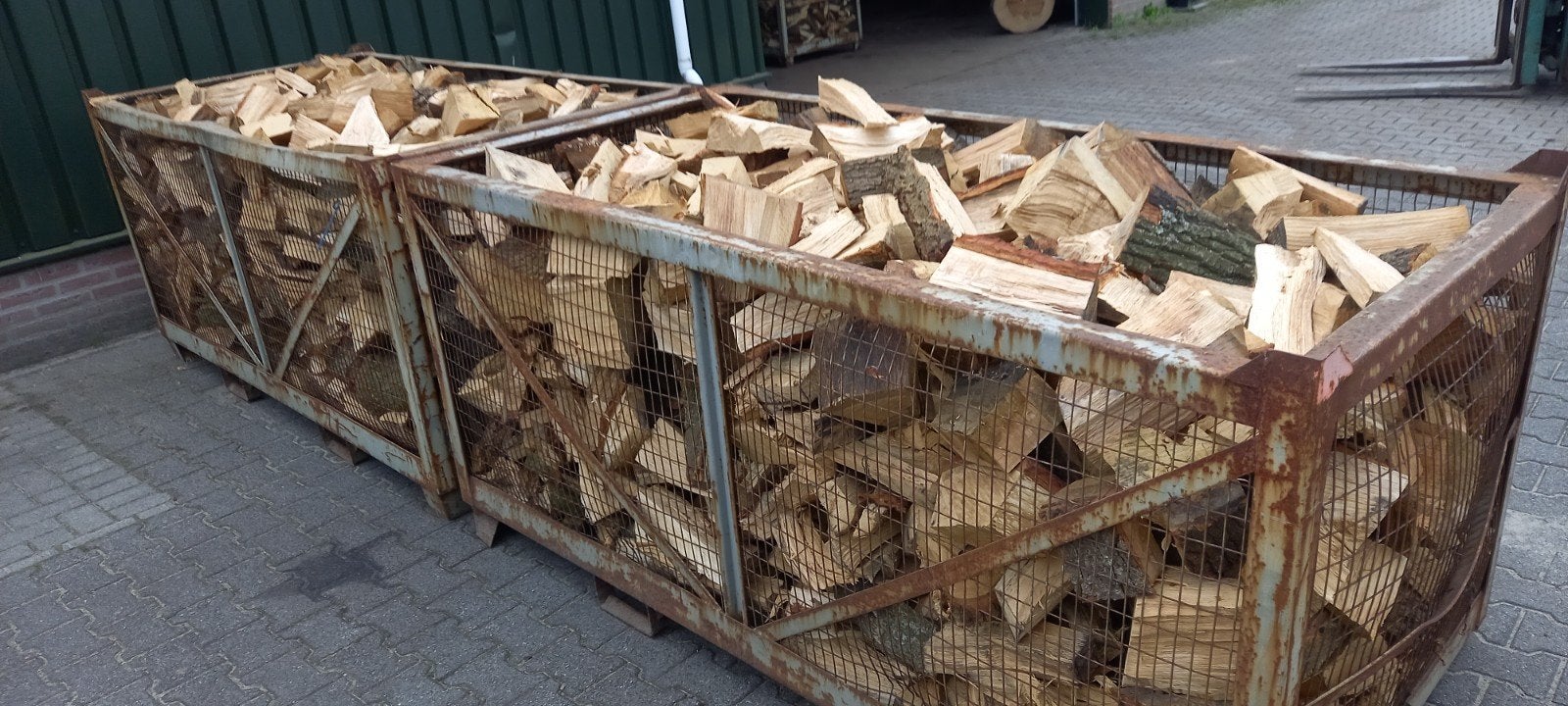Haardhout. Eiken, Tuin en Terras, Haardhout, 3 tot 6 m³, Ophalen, Eikenhout, Blokken
