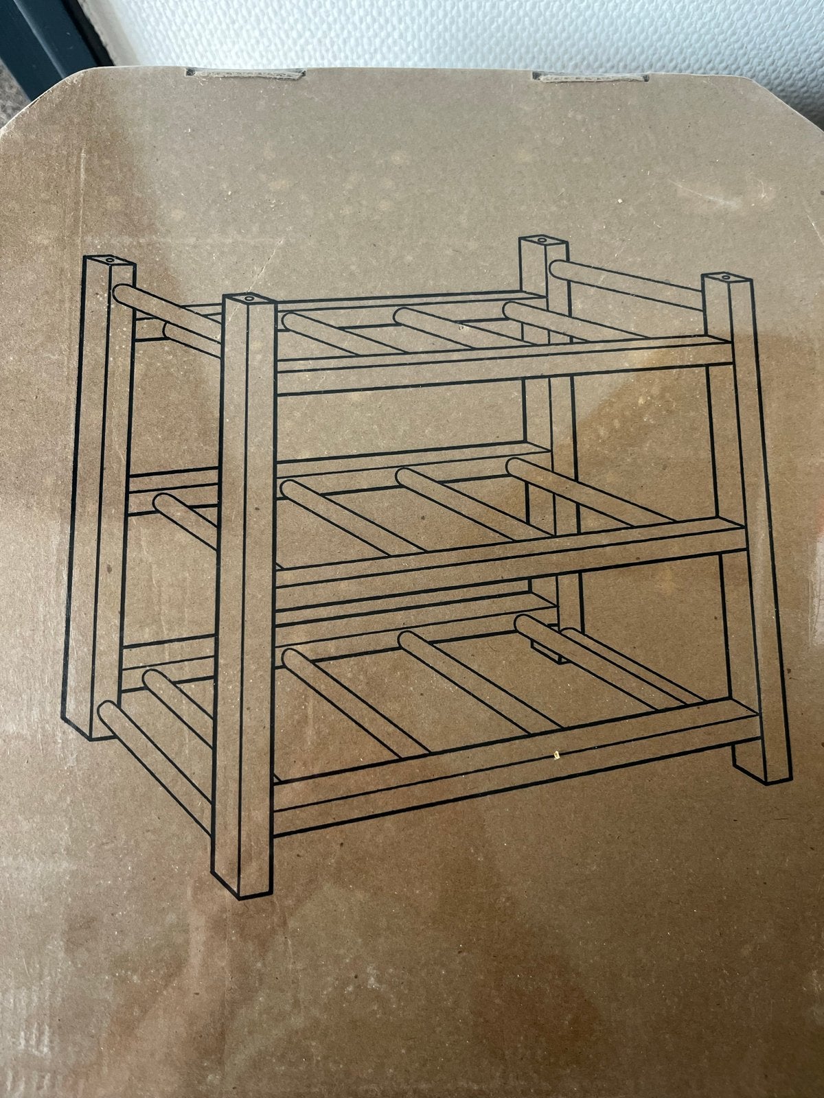 IKEA HÜTTEN Wijnrek - Nieuw in verpakking, 50 – 75, 5 tot 15 flessen, Nieuw, Ophalen of Verzenden