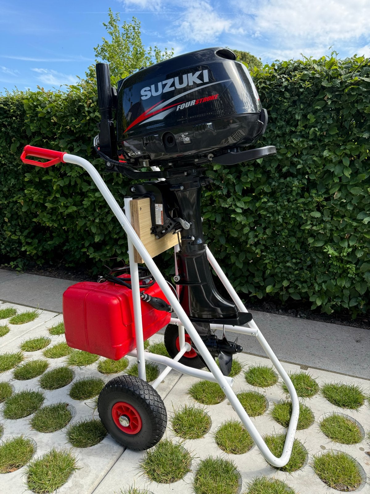 Suzuki buitenboordmotor 6pk 4-takt, Watersport en Boten, Ophalen, 5 tot 10 pk, Viertaktmotor, Zo goed als nieuw