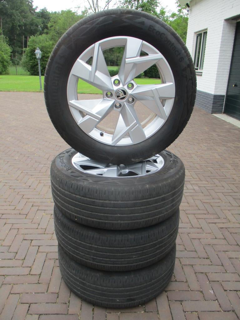 Originele Skoda Kodiaq 18 inch velgen Mazeno IZGST, Auto-onderdelen, Banden en Velgen, Ophalen, 18 inch, Gebruikt, Banden en Velgen